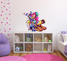 Load image into Gallery viewer, Colorful Anime Wall Decal, Colorful Anime Wall sticker, Colorful Anime wall decor