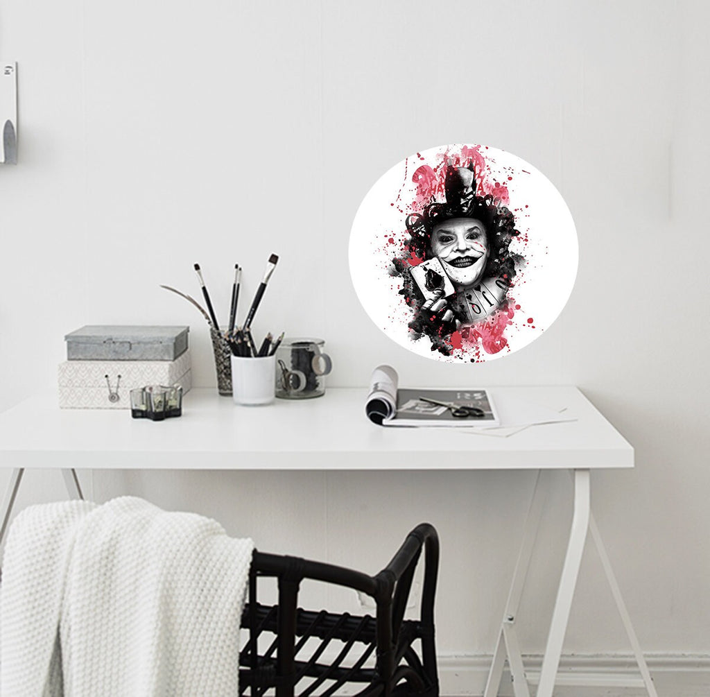 Joker Cards Wall Decal, Joker Cards Wall sticker, Joker Cards wall decor