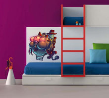 Load image into Gallery viewer, Boys Room Monster Decal, Boys Room Monster Sticker, Boys Room Monster Wall Decor