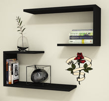Load image into Gallery viewer, Red Rose Wall Decal, Red Rose Wall sticker, Red Rose wall decor