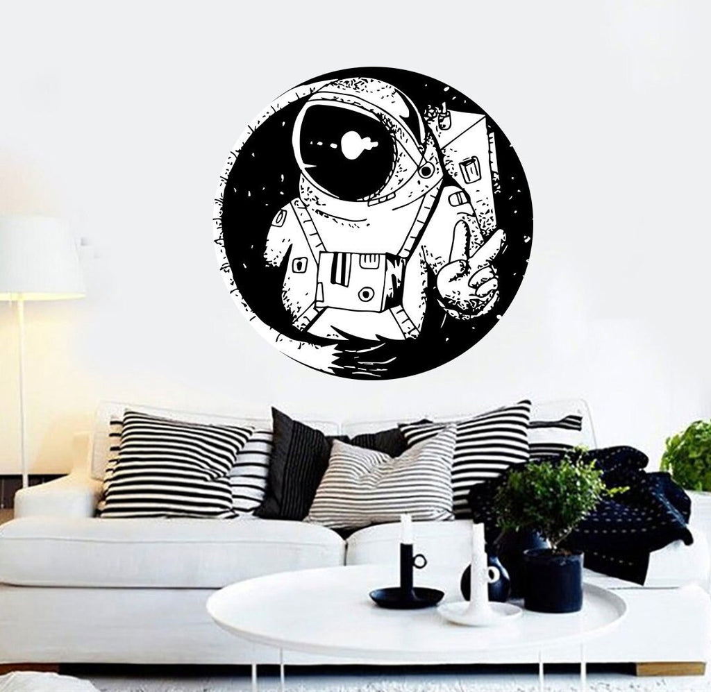 Astronaut Wall Decal, Astronaut Wall sticker, Astronaut wall decor