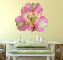 Load image into Gallery viewer, Pink Orchid Wall Decal, Pink Orchid Wall sticker, Pink Orchid wall decor