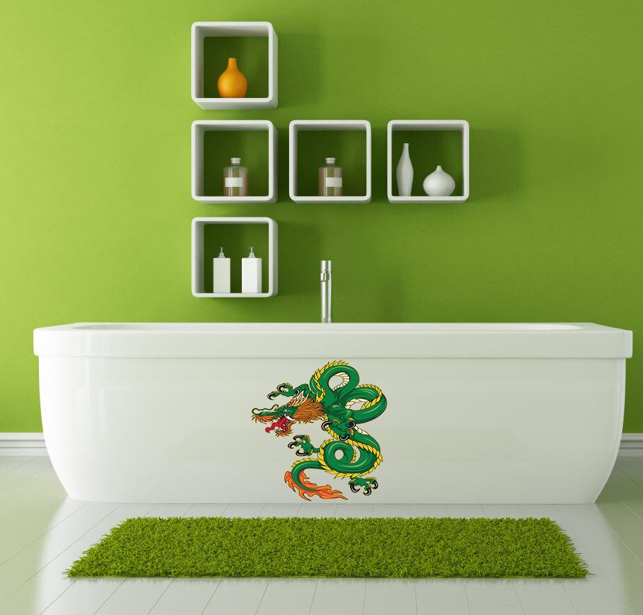Chinese Dragon Sticker, Chinese Dragon Decal, Chinese Dragon Wall Decor