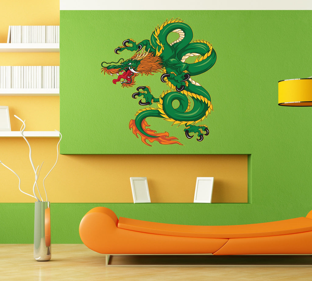 Chinese Dragon Sticker, Chinese Dragon Decal, Chinese Dragon Wall Decor