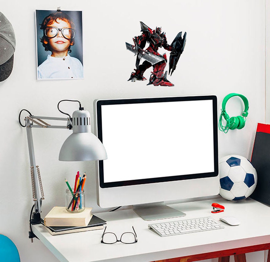 Transformer Wall Decal, Transformer Wall sticker, Transformer wall decor
