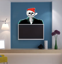 Load image into Gallery viewer, Cool Skeleton Wall Decal, Cool Skeleton Wall sticker, Cool Skeleton wall decor