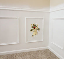Load image into Gallery viewer, Evil Pumpkin Wall Decal, Evil Pumpkin Wall sticker, Evil Pumpkin Halloween decor
