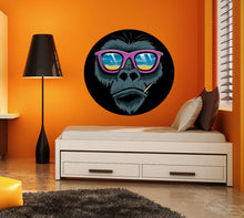 Load image into Gallery viewer, Chilling Monkey Wall Decal, Chilling Monkey Wall sticker, Chilling Monkey wall decor