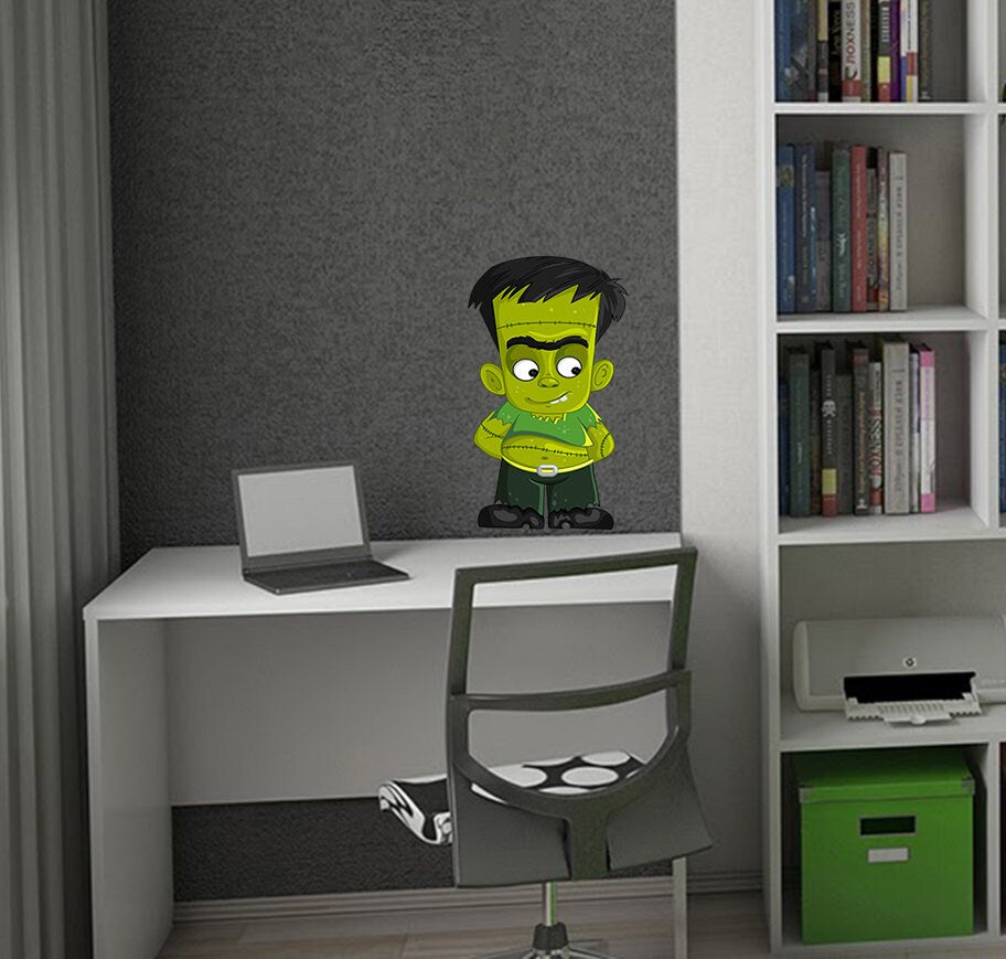 Baby Frankenstein Nursery Decal, Baby Frankenstein Sticker, Baby Frankenstein Wall Decor