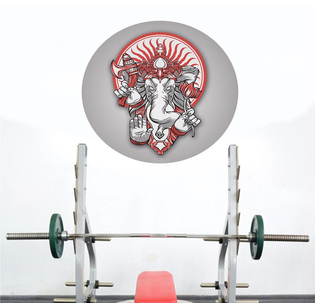 Ganesha Spiritual Wall Decal, Ganesha Spiritual Wall sticker, Ganesha Spiritual wall decor