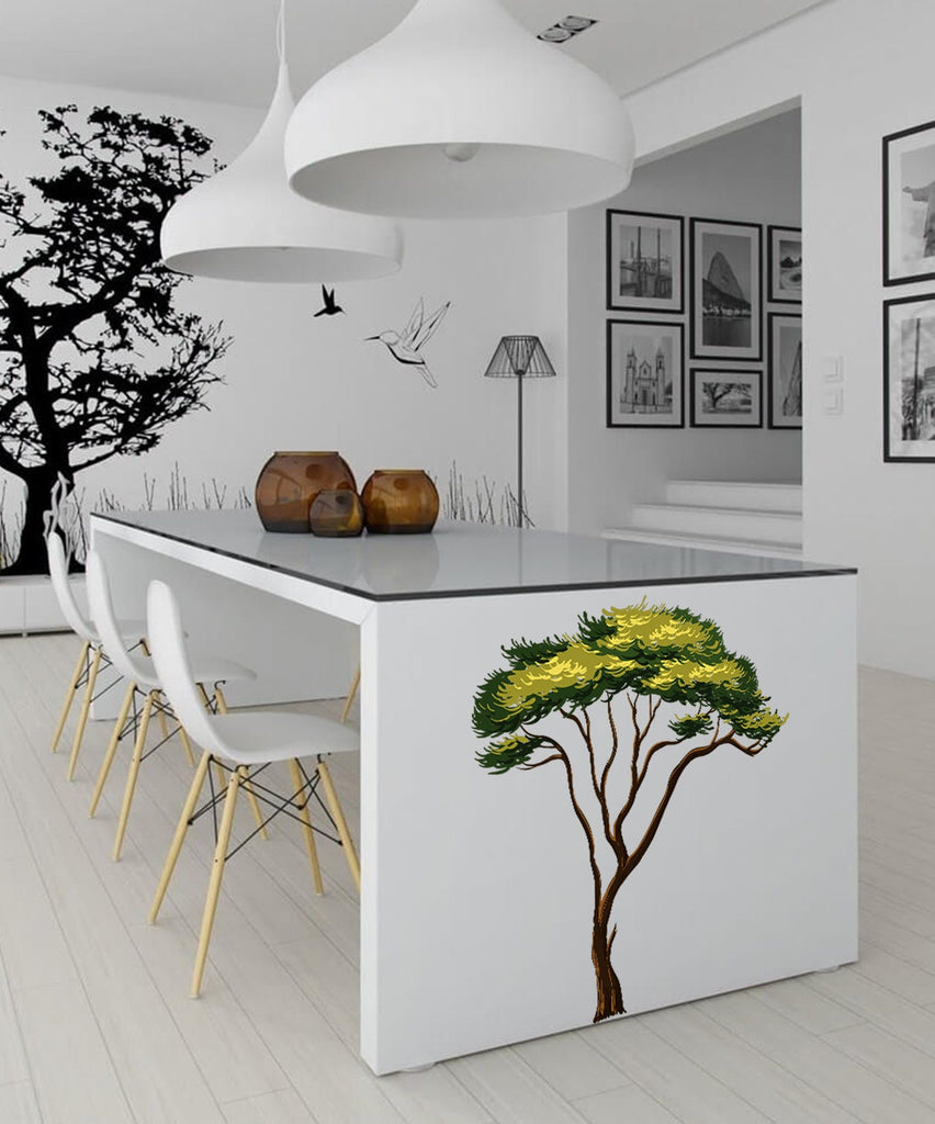 Tree, Kitchen Decor Sticker, Decal, Wall Art