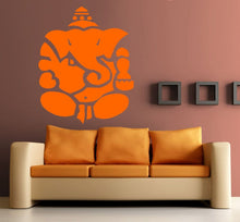 Load image into Gallery viewer, Lord Ganesha Wall Decal, Lord Ganesha Wall sticker, Lord Ganesha wall decor