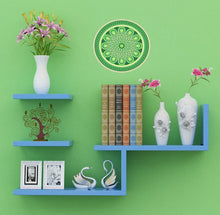 Load image into Gallery viewer, Green Mandala Wall Decal, Green Mandala Wall sticker, Green Mandala wall decor
