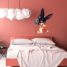 Load image into Gallery viewer, Sexy Anime Bunny Decal, Sexy Anime Bunny Sticker, Sexy Anime Bunny Wall Decor