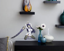 Load image into Gallery viewer, Anime Warrior Girl Decal, Anime Warrior Girl Sticker, Anime Warrior Girl Wall Decor