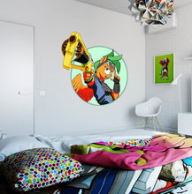Load image into Gallery viewer, Anime Character With Gun Decal, Anime Character With Gun Sticker