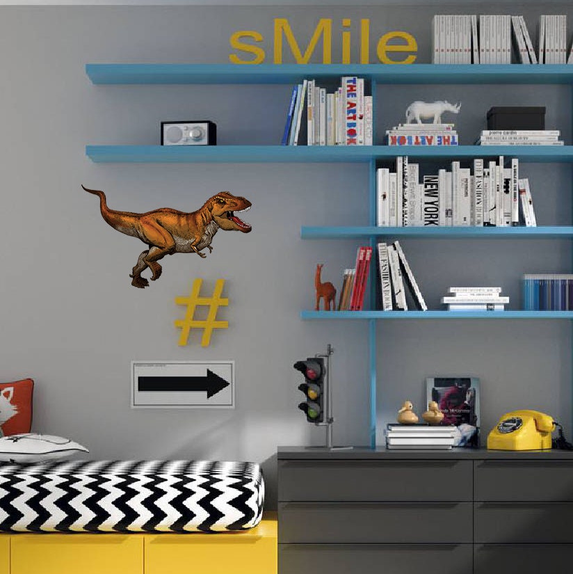 Dinosaur T-Rex Decal, Dinosaur T-Rex Sticker, Dinosaur T-Rex Wall Decal