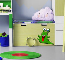 Load image into Gallery viewer, Funny Monster Wall Decal, Funny Monster Wall sticker, Funny Monster wall decor