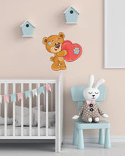 Load image into Gallery viewer, Nursery Teddy Bear Decal, Nursery Teddy Bear Sticker, Nursery Teddy Bear Wall Decor