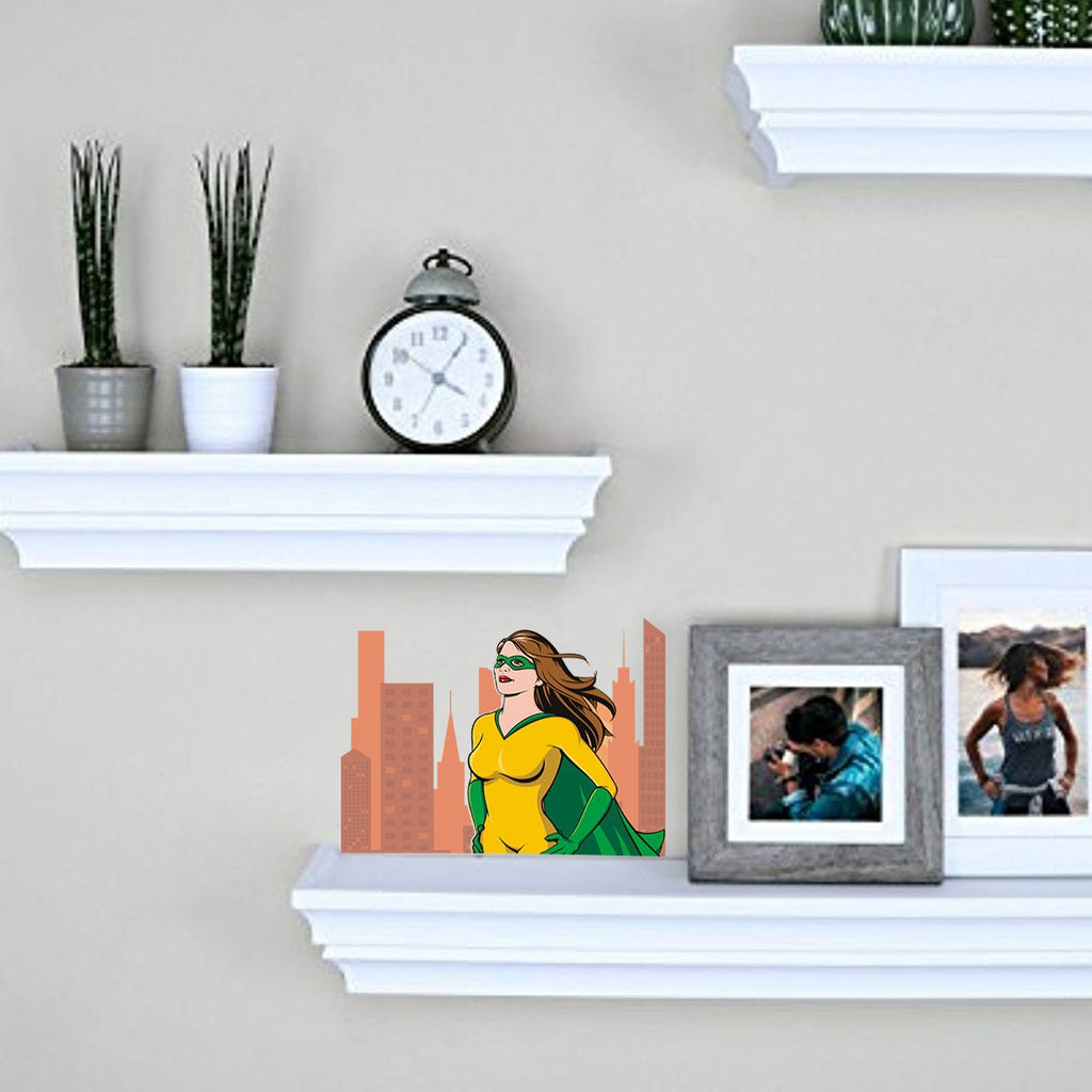 Super Girl Wall Decal, Super Girl Wall sticker, Super Girl wall decor