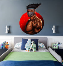 Load image into Gallery viewer, Fantasy Warrior decal, Anime sticker, anime decal, Anime Wall art
