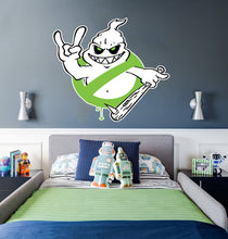 Load image into Gallery viewer, Ghost Stop Sign Decal, Ghost Stop Sign Sticker, Ghost Stop Sign Wall Decor