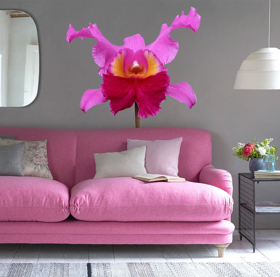 Wild Orchid Decal, Wild Orchid Sticker, Wild Orchid Wall Decor