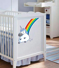 Load image into Gallery viewer, Baby Unicorn Decal, Baby Unicorn Sticker, Baby Unicorn Wall Decor