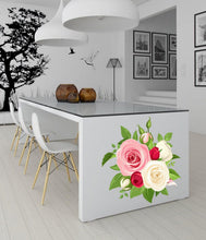 Load image into Gallery viewer, Rose Bouquet Wall Decal, Rose Bouquet Wall sticker, Rose Bouquet wall decor