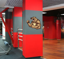 Load image into Gallery viewer, Bear Sticker, Bear Decal, Cartoon Bear Boys Room Decor