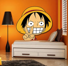 Load image into Gallery viewer, Anime Boy Sticker, Anime Boy Wall Decal, Anime Boy Wall Decor