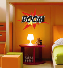 Load image into Gallery viewer, Boom Sticker, Boom Wall Decal, Boom Sign