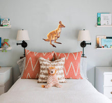Load image into Gallery viewer, Kangaroo Decal, Kangaroo Sticker, Kangaroo Nursery Decor, Kangaroo for baby room