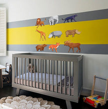 Load image into Gallery viewer, Animals for Nursery Decal, Animals for Nursery Sticker, Animals for Nursery Wall Decor