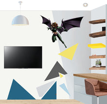 Load image into Gallery viewer, Bat Woman Wall Decal, Bat Woman Wall sticker, Bat Woman wall decor