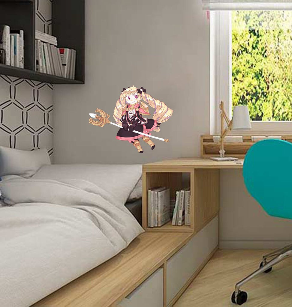 Sorceress Girl Wall Decal, Sorceress Girl Wall sticker, Sorceress Girl wall decor