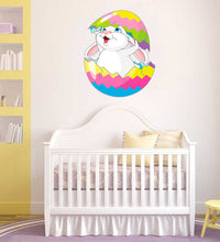 Load image into Gallery viewer, Easter Bunny Decal, Easter Bunny Sticker, Easter Bunny Wall Decal
