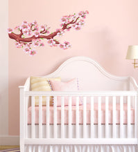 Load image into Gallery viewer, Sakura Branch Wall Decal, Sakura Branch Wall sticker, Sakura Branch wall decor