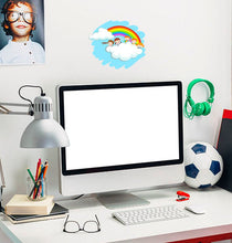 Load image into Gallery viewer, Kids on the Rainbow Decal, Kids on the Rainbow Sticker, Kids on the Rainbow Wall Decor