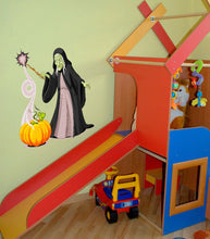 Load image into Gallery viewer, Halloween Witch Decal, Witch Sticker, Halloween Decor