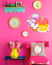 Load image into Gallery viewer, Cake Cupcake Wall Decal, Cake Cupcake Wall sticker, Cake Cupcake wall decor