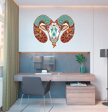 Load image into Gallery viewer, Ram Boho Decal, Ram Boho Sticker, Ram Boho Wall Decor