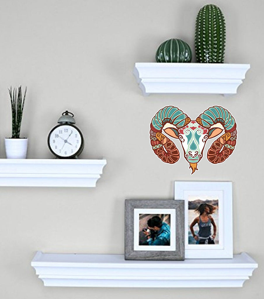 Ram Boho Decal, Ram Boho Sticker, Ram Boho Wall Decor