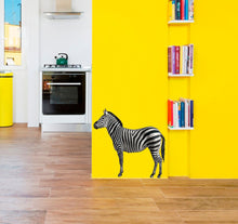 Load image into Gallery viewer, Zebra Decal, Zebra Sticker, Zebra Wall Decor