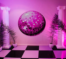 Load image into Gallery viewer, Disco ball Wall Decal, Disco ball Wall sticker, Disco ball wall decor