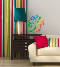 Load image into Gallery viewer, Chameleon Decal, Lizard sticker, Reptiles Wall Art, Rainbow Abstraction Home Décor, Animal Vinyl Wallpapers, Design for Zoo Pet Shop
