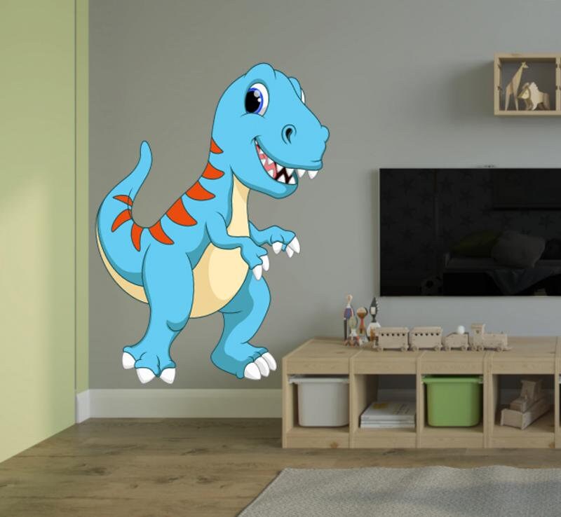 Dinosaur Sticker, Kids Dinosaur Decal, Kids Dinosaur Wall Sticker