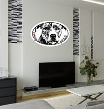 Load image into Gallery viewer, Pitbull Sticker, Pitbull Decal, Love my Pitbull Wall Decor