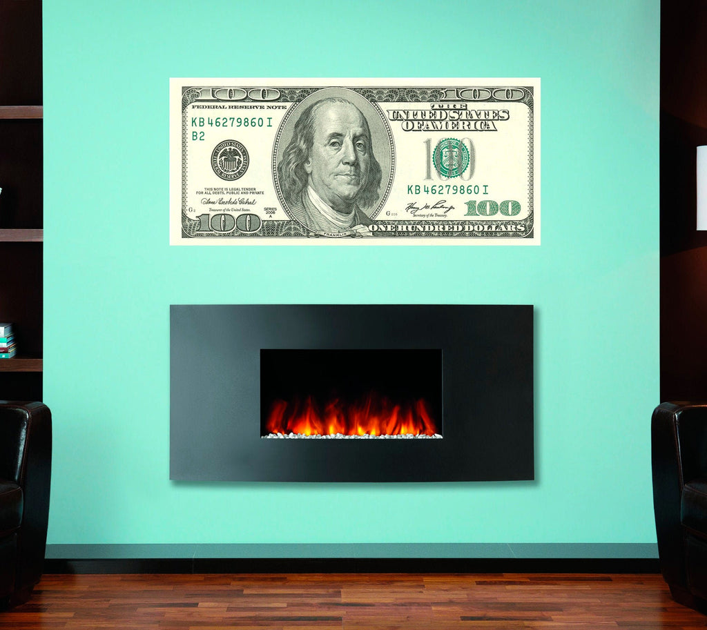 Hundred Dollar Bill Decal, Hundred Dollar Bill, Money Sticker, Money Decal