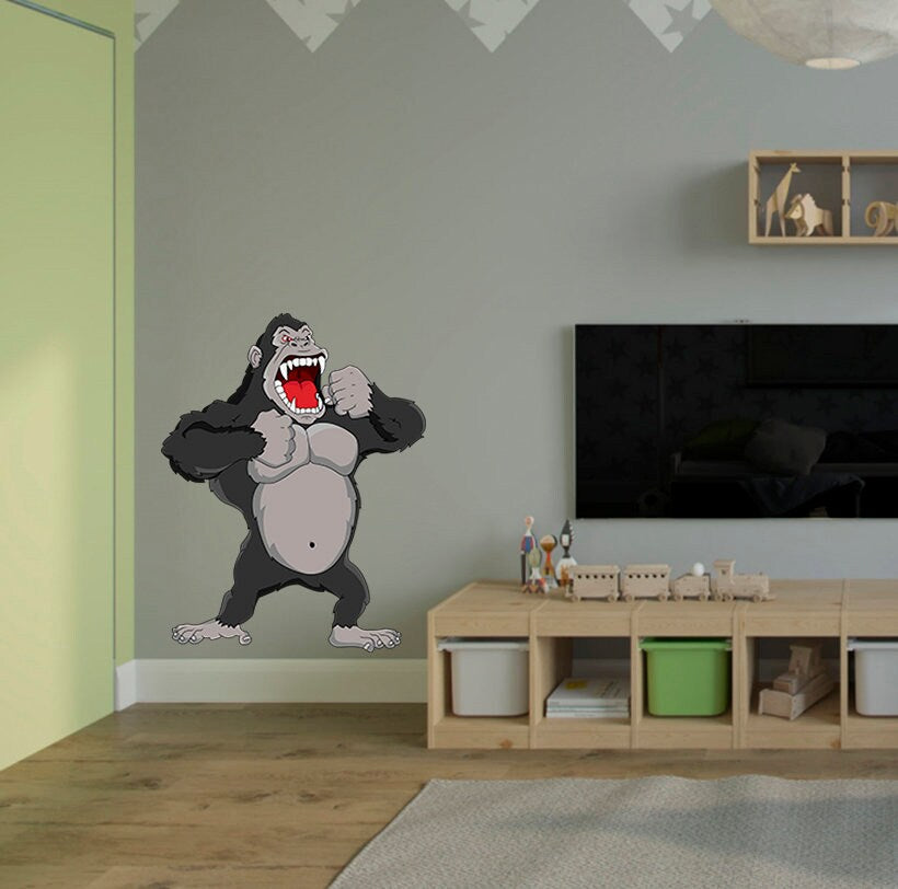 Orangutan Decal, Orangutan Sticker, Orangutan Wall Decor